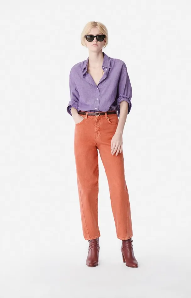 Vanessa Bruno Denim Women Caleb Jeans Terracotta Vanessa Bruno Denim Women Caleb Jeans Terracotta