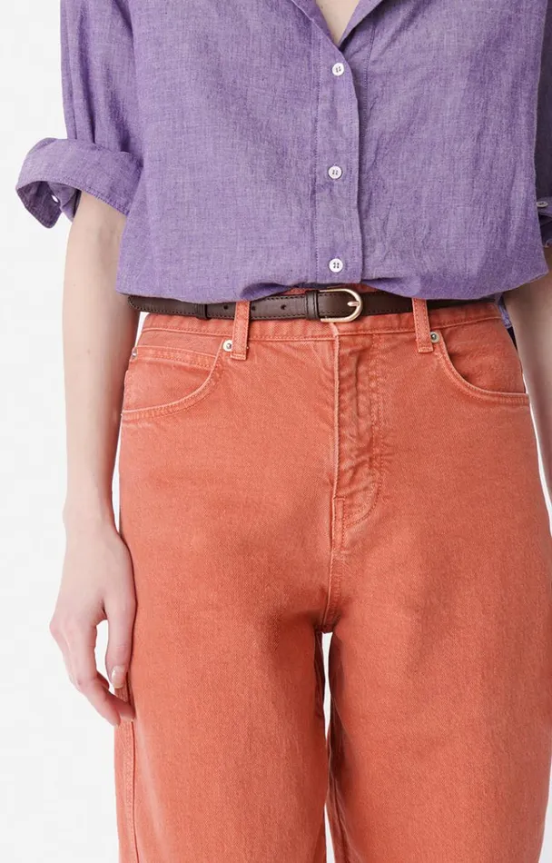 Vanessa Bruno Denim Women Caleb Jeans Terracotta Vanessa Bruno Denim Women Caleb Jeans Terracotta