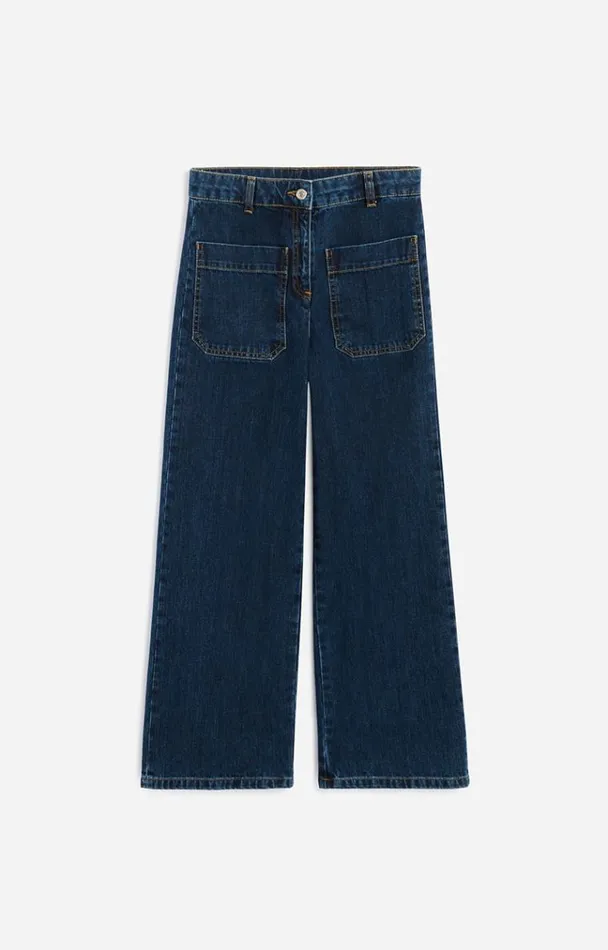 Vanessa Bruno Denim Women Helias Cropped Jeans Indigo