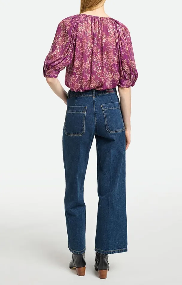 Vanessa Bruno Denim Women Helias Cropped Jeans Indigo