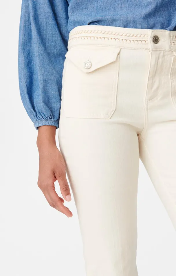 Vanessa Bruno Denim Women Nano Bootcut Jeans Naturel