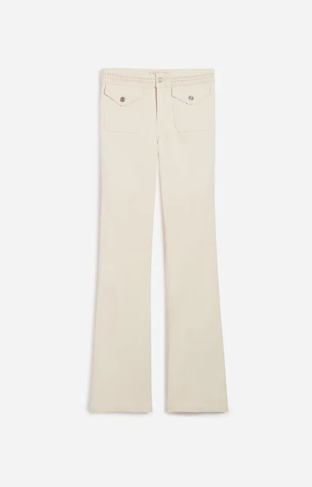 Vanessa Bruno Denim Women Nano Bootcut Jeans Naturel
