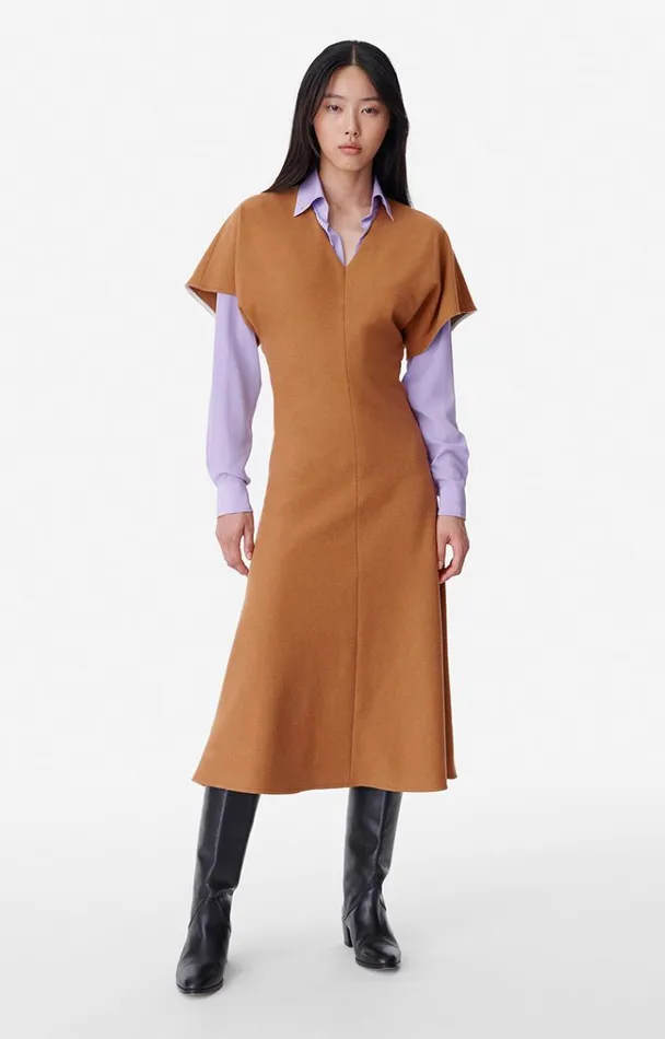 Vanessa Bruno Dresses and Jumpsuits Women Ariana Dress Camel