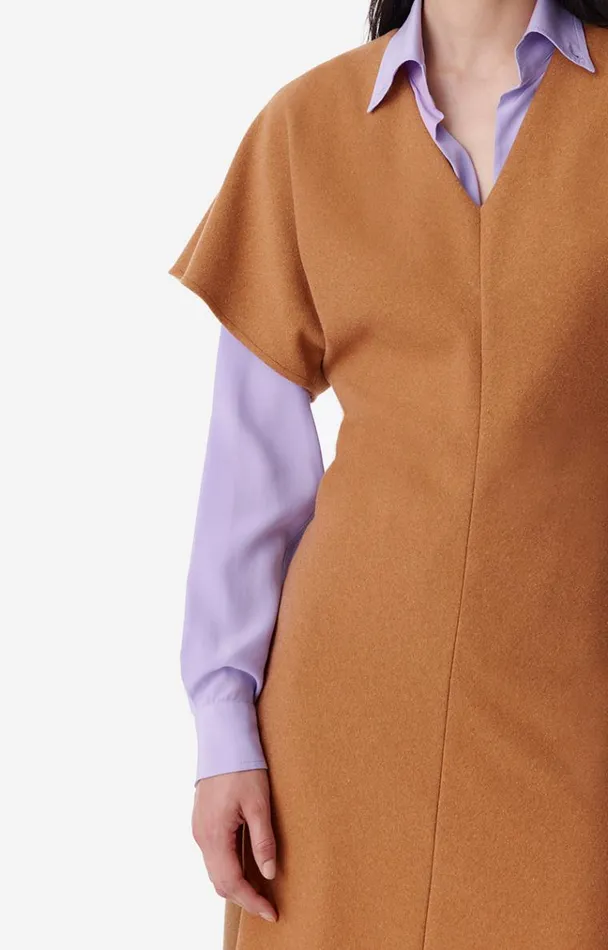 Vanessa Bruno Dresses and Jumpsuits Women Ariana Dress Camel Vanessa Bruno Dresses and Jumpsuits Women Ariana Dress Camel