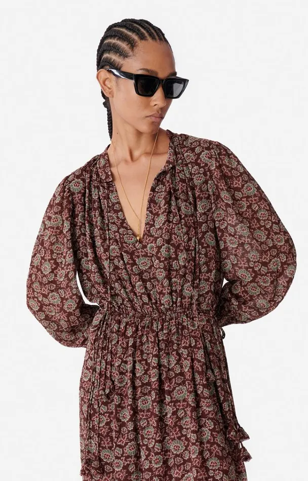 Vanessa Bruno Dresses and Jumpsuits Women Babeth Dress Marron Vanessa Bruno Dresses and Jumpsuits Women Babeth Dress Marron
