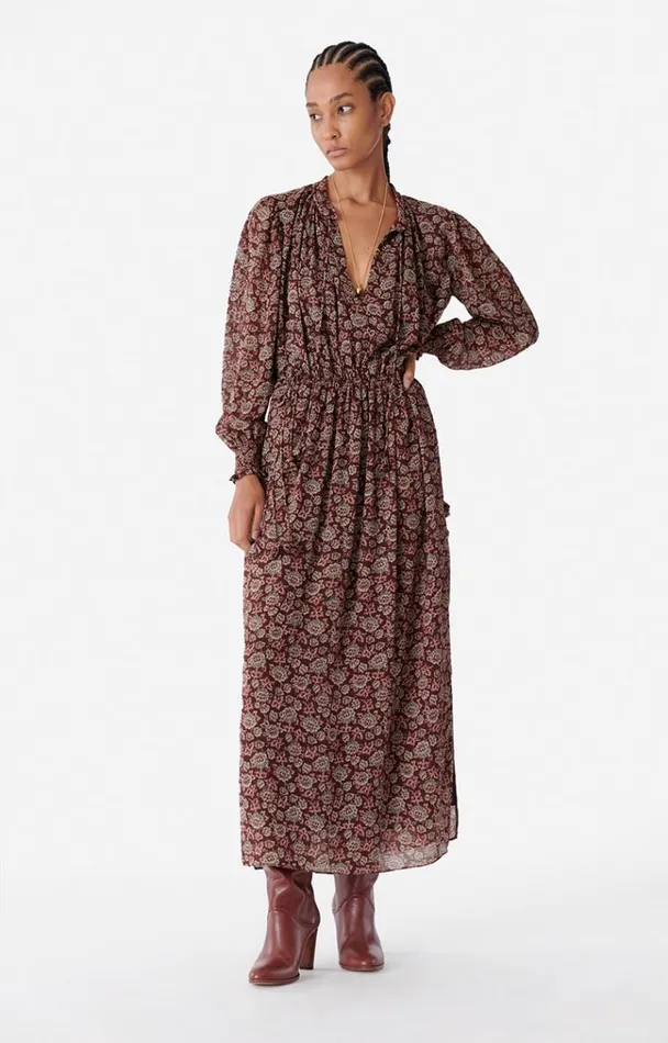 Vanessa Bruno Dresses and Jumpsuits Women Babeth Dress Marron Vanessa Bruno Dresses and Jumpsuits Women Babeth Dress Marron