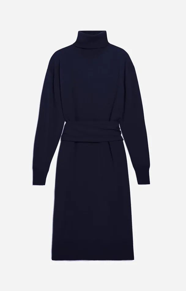 Vanessa Bruno Dresses and Jumpsuits Women Baltilda Dress Bleu Marine Vanessa Bruno Dresses and Jumpsuits Women Baltilda Dress Bleu Marine