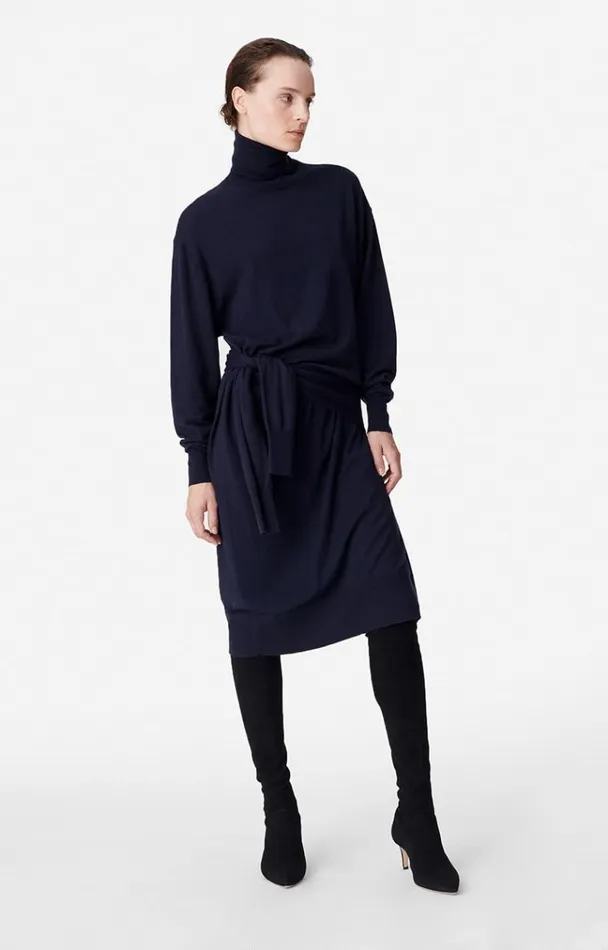 Vanessa Bruno Dresses and Jumpsuits Women Baltilda Dress Bleu Marine Vanessa Bruno Dresses and Jumpsuits Women Baltilda Dress Bleu Marine