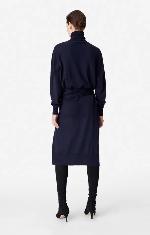 Vanessa Bruno Dresses and Jumpsuits Women Baltilda Dress Bleu Marine Vanessa Bruno Dresses and Jumpsuits Women Baltilda Dress Bleu Marine