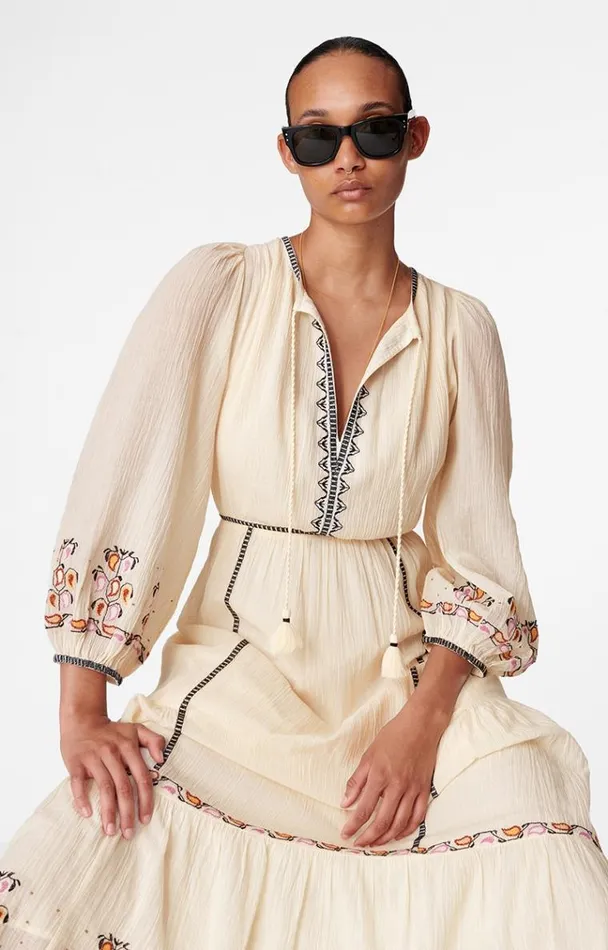 Vanessa Bruno Dresses and Jumpsuits Women Bangali Dress Ecru