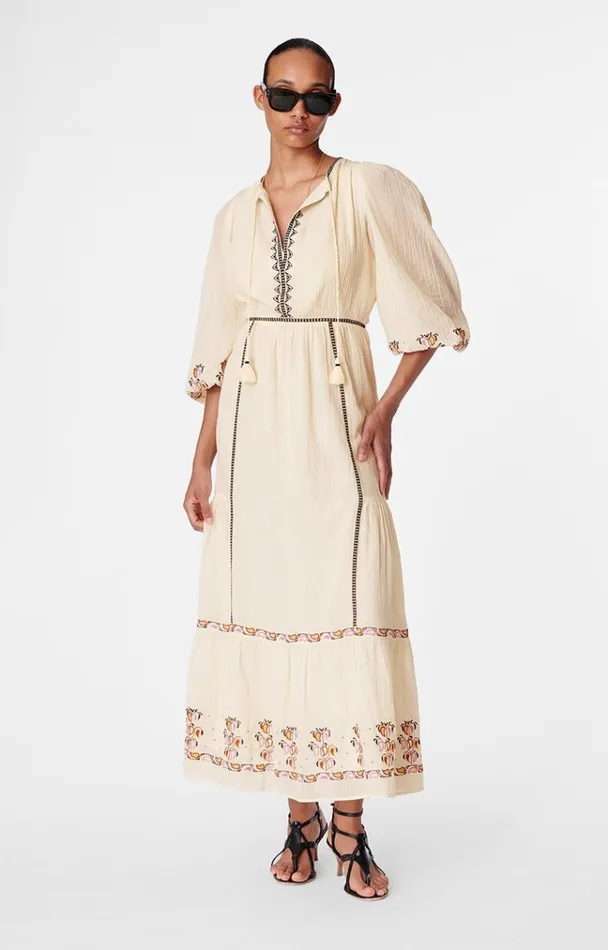 Vanessa Bruno Dresses and Jumpsuits Women Bangali Dress Ecru Vanessa Bruno Dresses and Jumpsuits Women Bangali Dress Ecru