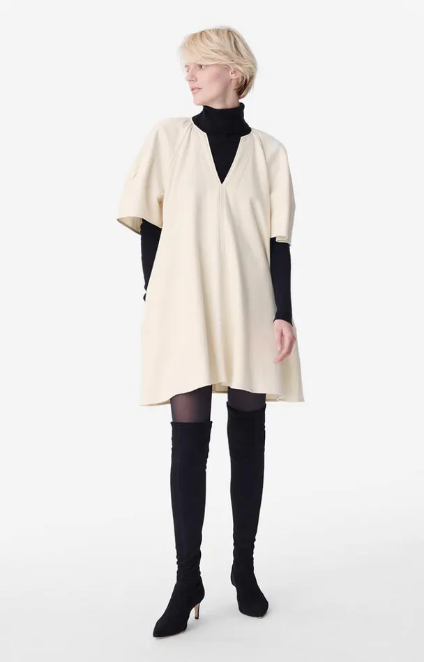Vanessa Bruno Dresses and Jumpsuits Women Beate Dress Ecru Vanessa Bruno Dresses and Jumpsuits Women Beate Dress Ecru