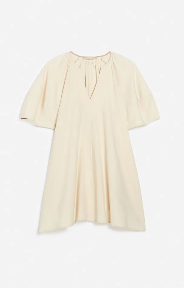 Vanessa Bruno Dresses and Jumpsuits Women Beate Dress Ecru Vanessa Bruno Dresses and Jumpsuits Women Beate Dress Ecru