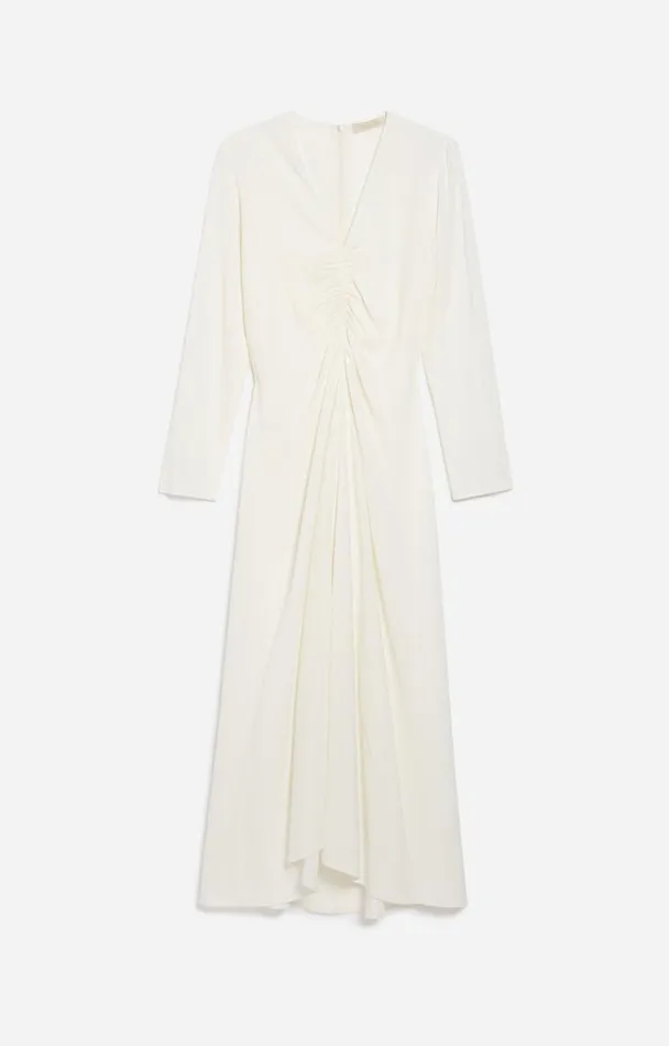 Vanessa Bruno Dresses and Jumpsuits Women Biba Dress Ecru Vanessa Bruno Dresses and Jumpsuits Women Biba Dress Ecru