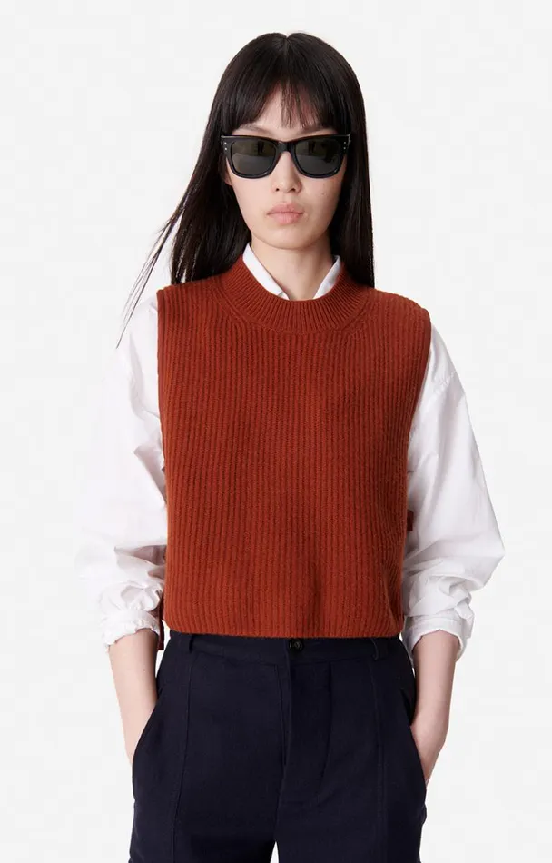 Vanessa Bruno Knitwear Women Ania Cardigan Caramel