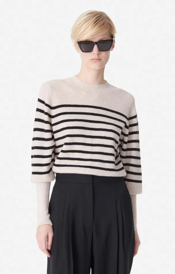 Vanessa Bruno Knitwear Women Astrid Jumper Beige Noir