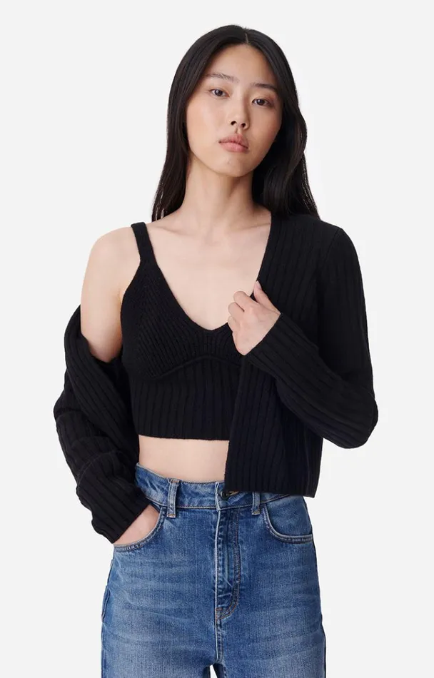 Vanessa Bruno Knitwear Women Batrice Cardigan Noir