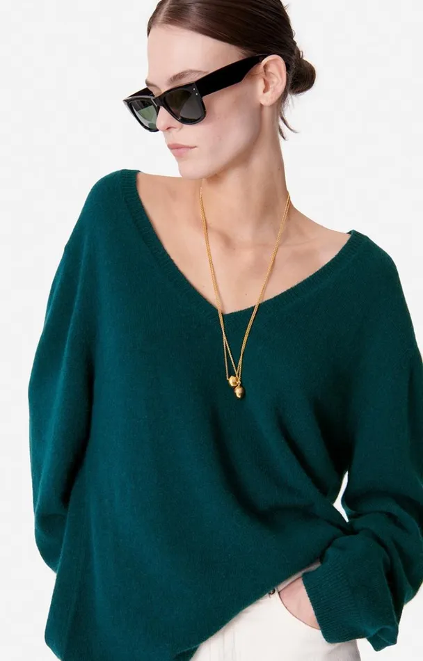 Vanessa Bruno Knitwear Women Babilla Jumper Bleu Canard