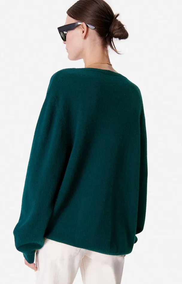 Vanessa Bruno Knitwear Women Babilla Jumper Bleu Canard Vanessa Bruno Knitwear Women Babilla Jumper Bleu Canard