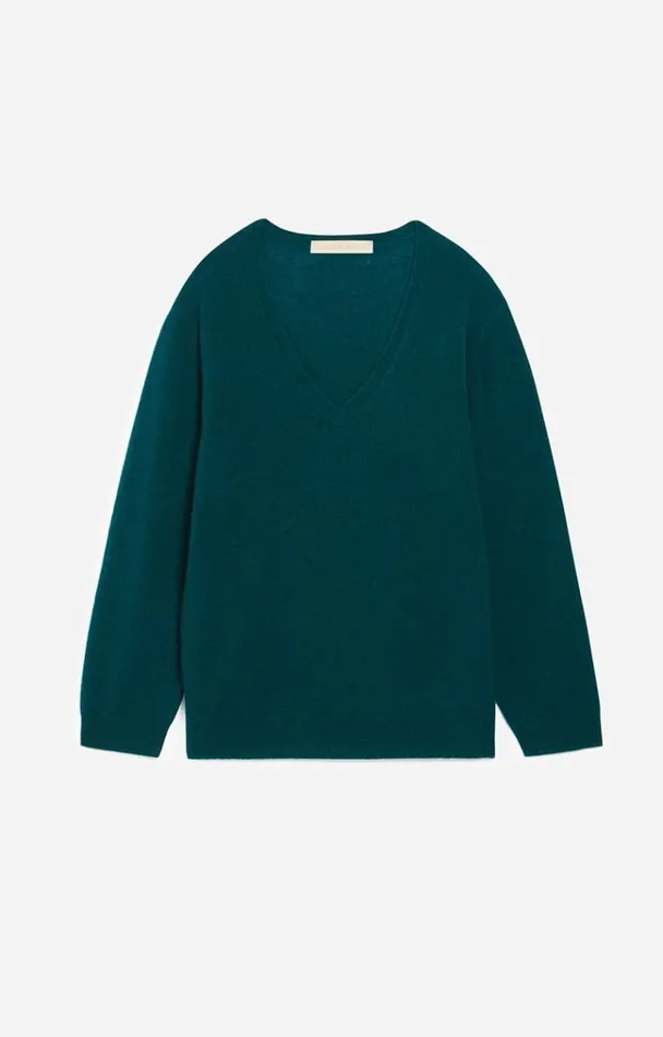 Vanessa Bruno Knitwear Women Babilla Jumper Bleu Canard Vanessa Bruno Knitwear Women Babilla Jumper Bleu Canard