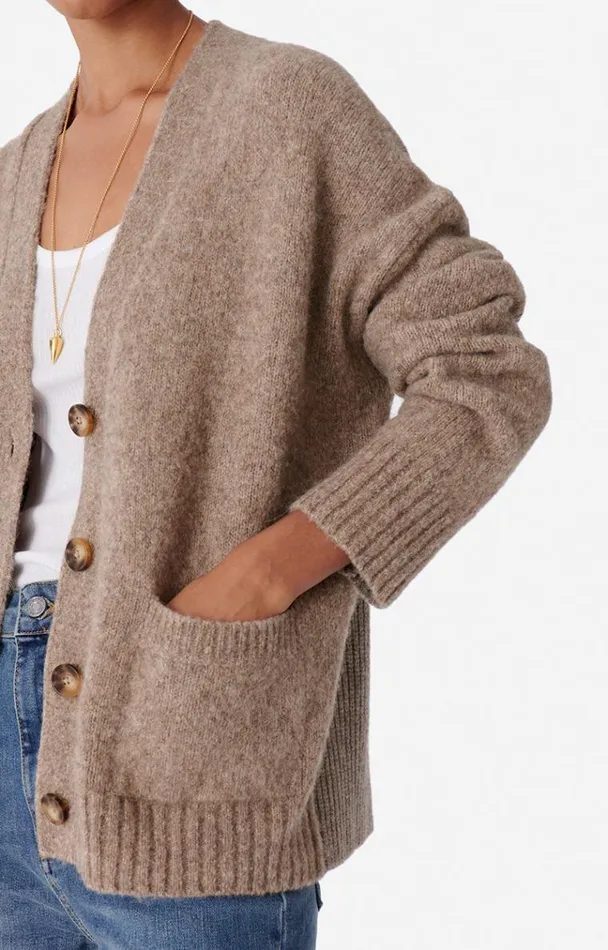 Vanessa Bruno Knitwear Women Bagatelle Cardigan Fauve