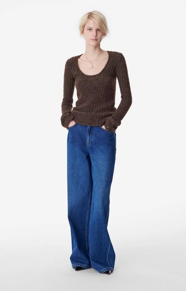 Vanessa Bruno Knitwear Women Balata Jumper Anthracite Vanessa Bruno Knitwear Women Balata Jumper Anthracite