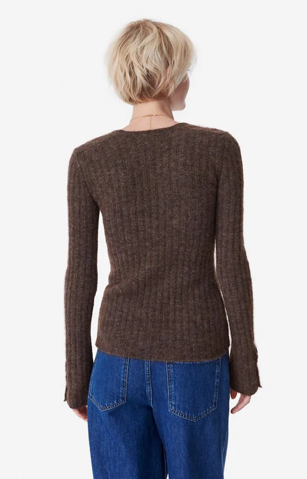 Vanessa Bruno Knitwear Women Balata Jumper Anthracite Vanessa Bruno Knitwear Women Balata Jumper Anthracite