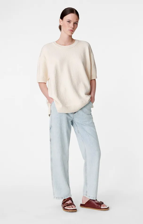 Vanessa Bruno Knitwear Women Belize Jumper Ecru Vanessa Bruno Knitwear Women Belize Jumper Ecru