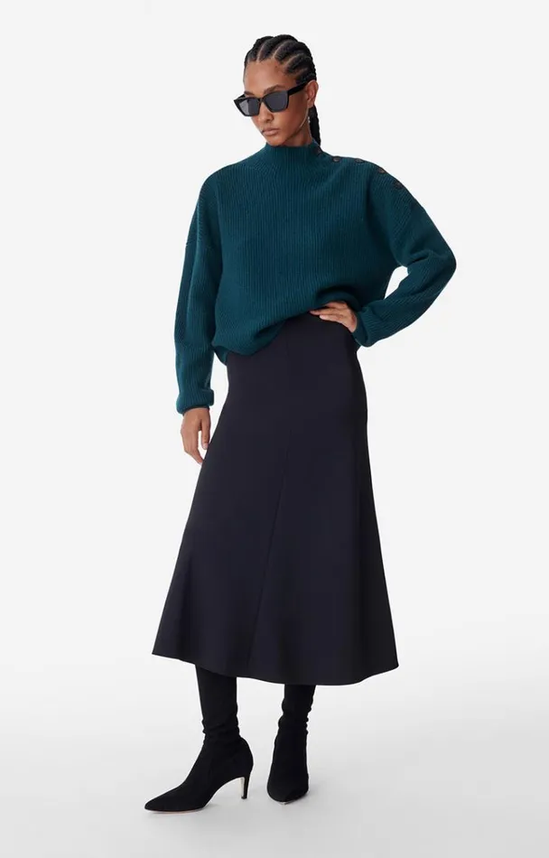 Vanessa Bruno Knitwear Women Benson Jumper Bleu Canard Vanessa Bruno Knitwear Women Benson Jumper Bleu Canard