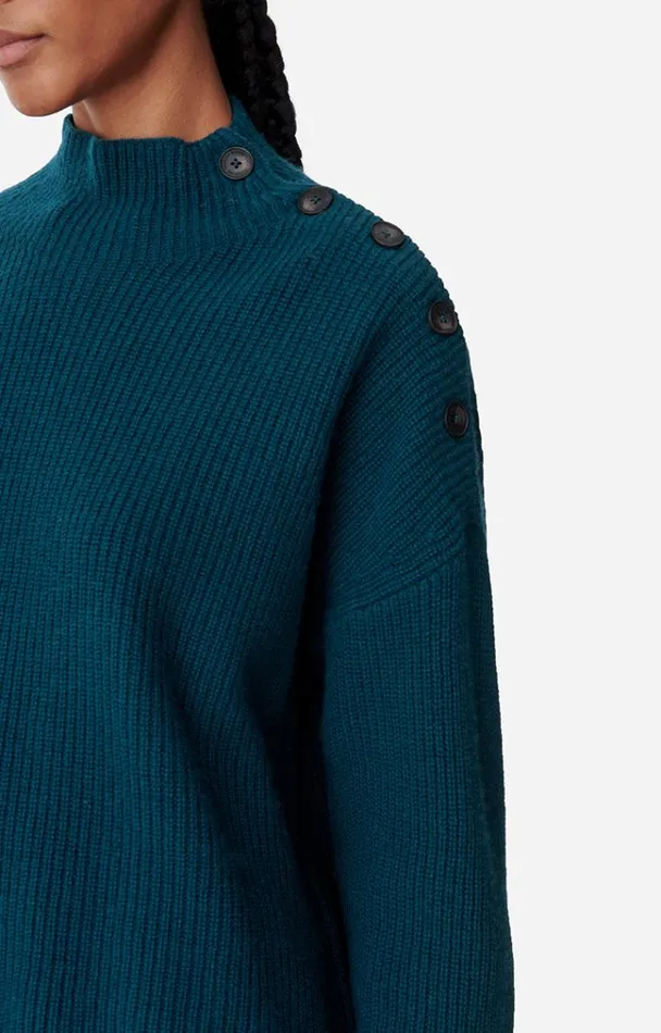 Vanessa Bruno Knitwear Women Benson Jumper Bleu Canard Vanessa Bruno Knitwear Women Benson Jumper Bleu Canard