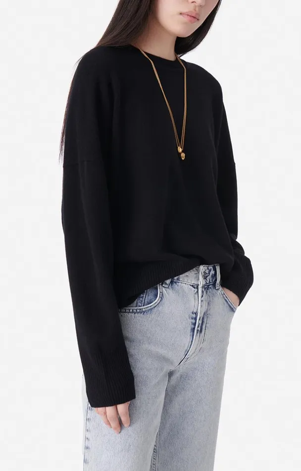 Vanessa Bruno Knitwear Women Bill Jumper Noir Vanessa Bruno Knitwear Women Bill Jumper Noir