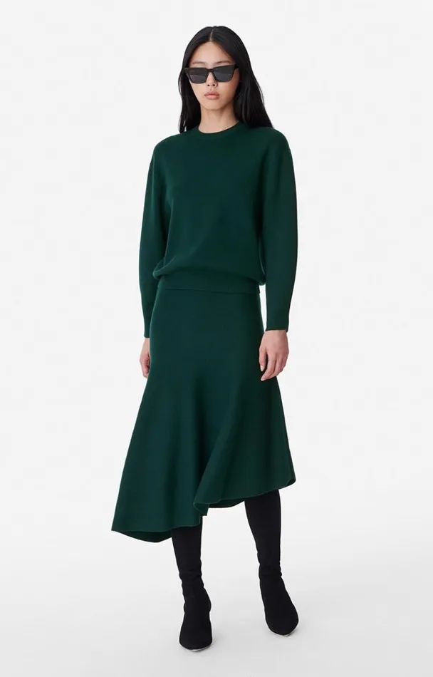 Vanessa Bruno Knitwear Women Bissan Jumper Vert Vanessa Bruno Knitwear Women Bissan Jumper Vert