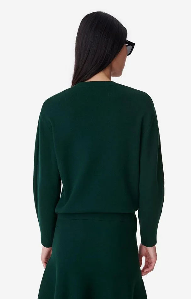 Vanessa Bruno Knitwear Women Bissan Jumper Vert Vanessa Bruno Knitwear Women Bissan Jumper Vert
