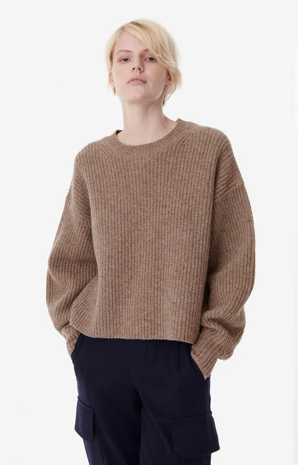 Vanessa Bruno Knitwear Women Bourgeon Jumper Fauve Vanessa Bruno Knitwear Women Bourgeon Jumper Fauve