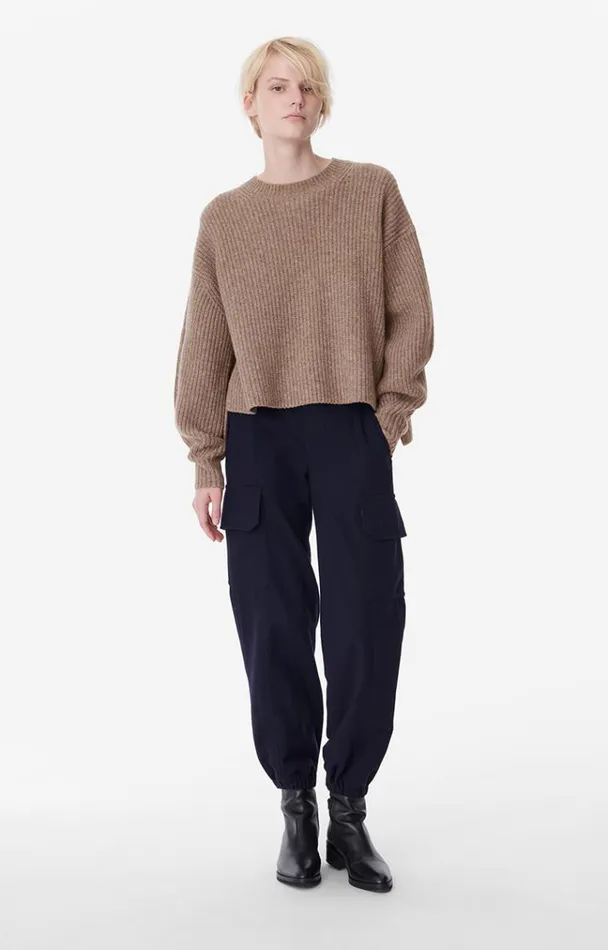 Vanessa Bruno Knitwear Women Bourgeon Jumper Fauve Vanessa Bruno Knitwear Women Bourgeon Jumper Fauve