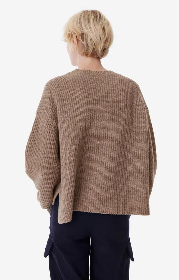 Vanessa Bruno Knitwear Women Bourgeon Jumper Fauve Vanessa Bruno Knitwear Women Bourgeon Jumper Fauve