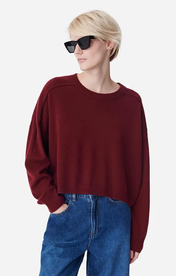 Vanessa Bruno Knitwear Women Valrie Jumper Bordeaux
