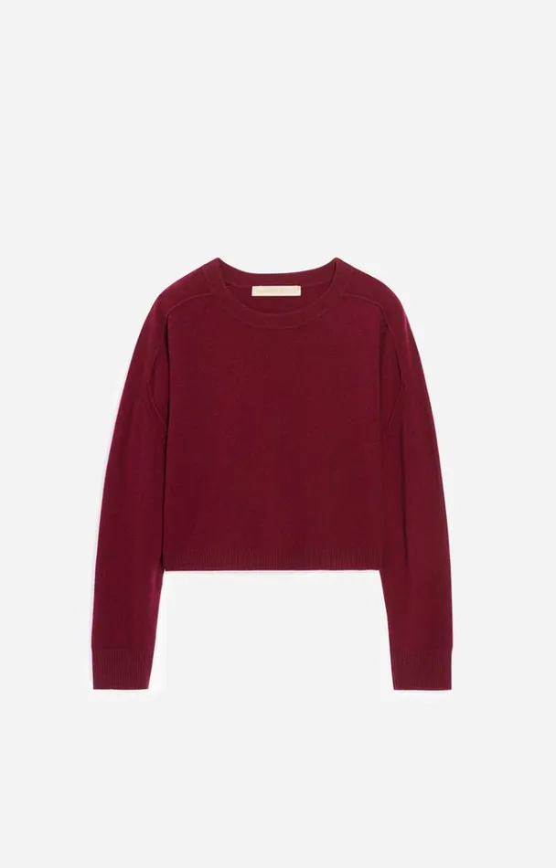 Vanessa Bruno Knitwear Women Valrie Jumper Bordeaux Vanessa Bruno Knitwear Women Valrie Jumper Bordeaux