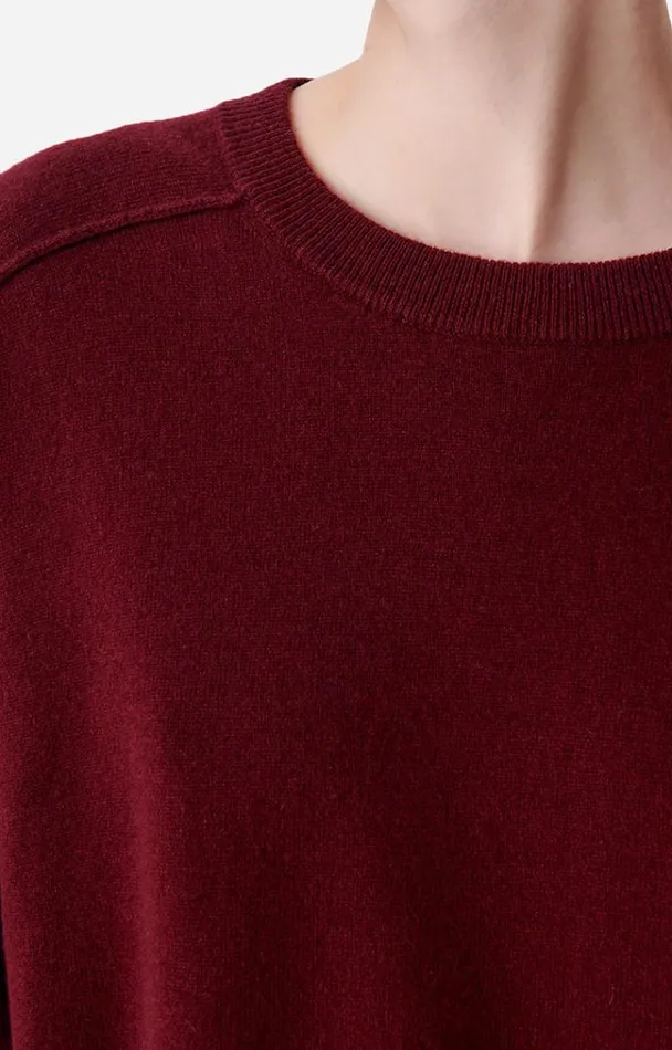 Vanessa Bruno Knitwear Women Valrie Jumper Bordeaux Vanessa Bruno Knitwear Women Valrie Jumper Bordeaux