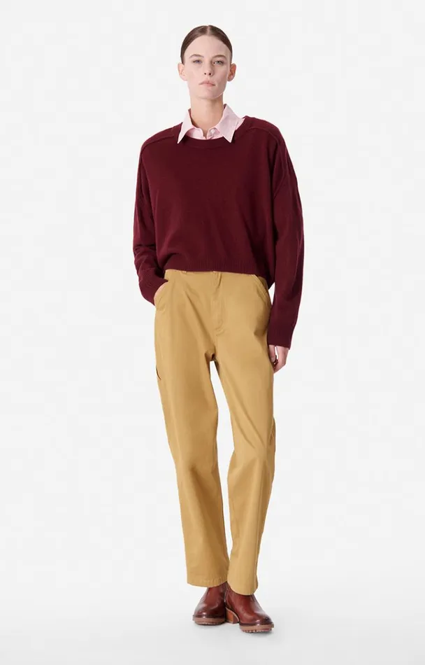 Vanessa Bruno Pants Women Alois Trousers Mastic
