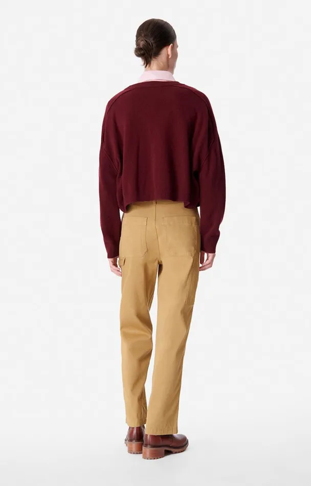 Vanessa Bruno Pants Women Alois Trousers Mastic Vanessa Bruno Pants Women Alois Trousers Mastic