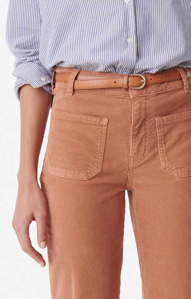 Vanessa Bruno Pants Women Dompay Pants Brun Vanessa Bruno Pants Women Dompay Pants Brun