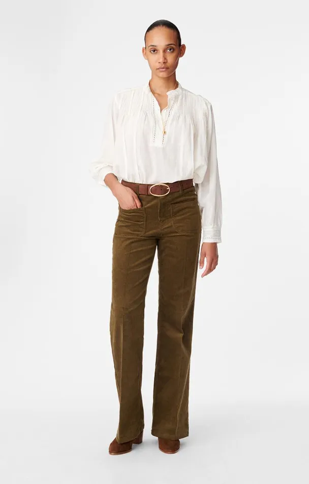 Vanessa Bruno Pants Women Dompay Pants Kaki