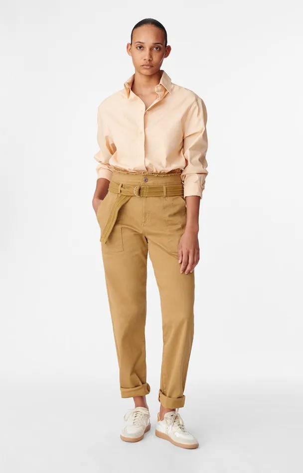 Vanessa Bruno Pants Women Epagny Pants Mastic