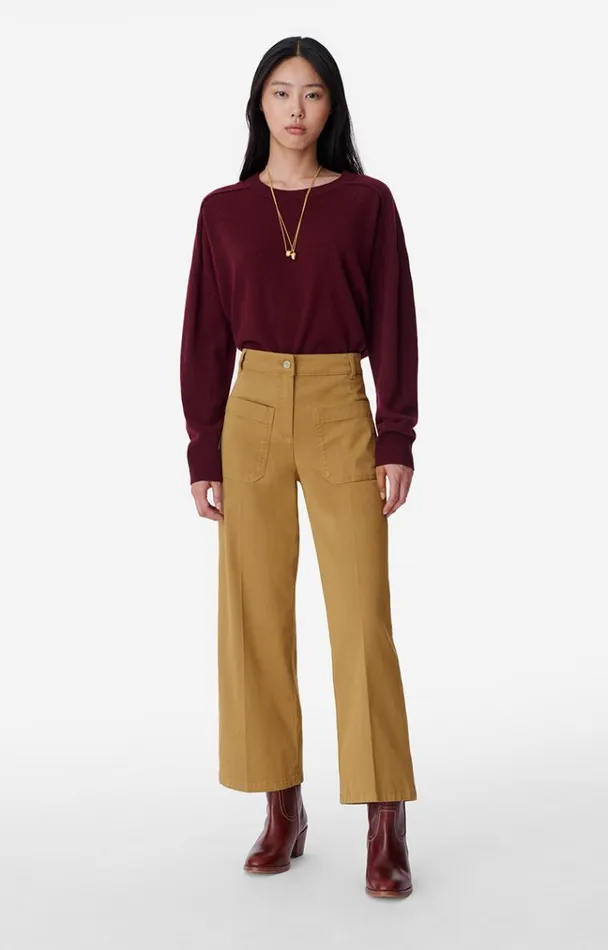 Vanessa Bruno Pants Women Helias Trousers Mastic