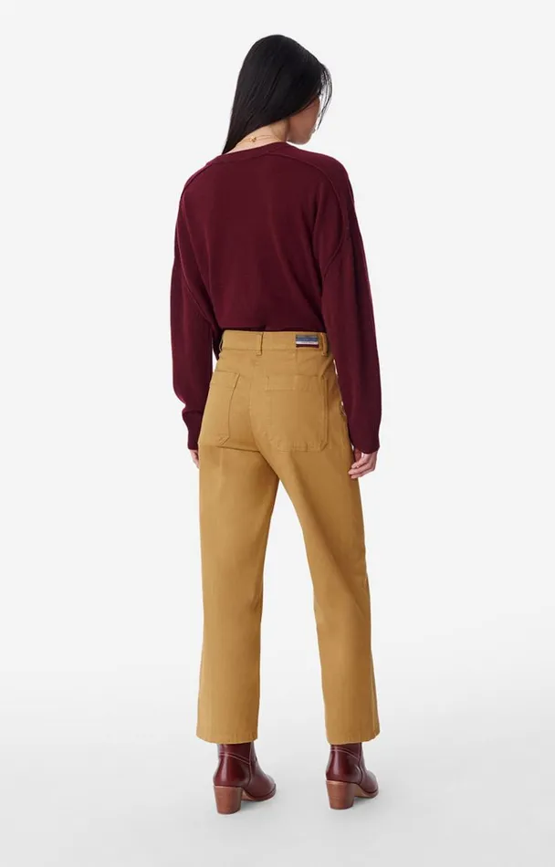 Vanessa Bruno Pants Women Helias Trousers Mastic Vanessa Bruno Pants Women Helias Trousers Mastic