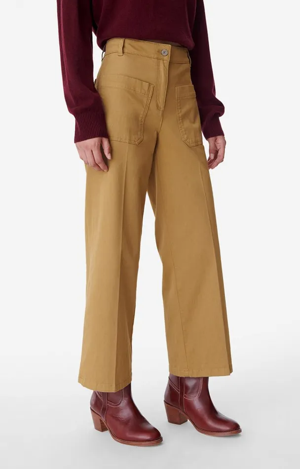 Vanessa Bruno Pants Women Helias Trousers Mastic Vanessa Bruno Pants Women Helias Trousers Mastic