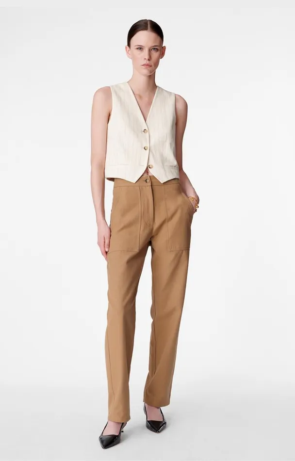 Vanessa Bruno Pants Women Magnus Trousers Beige