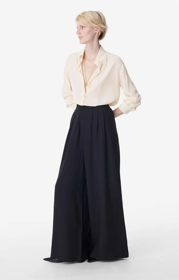 Vanessa Bruno Pants Women Nunes Trousers Noir Vanessa Bruno Pants Women Nunes Trousers Noir