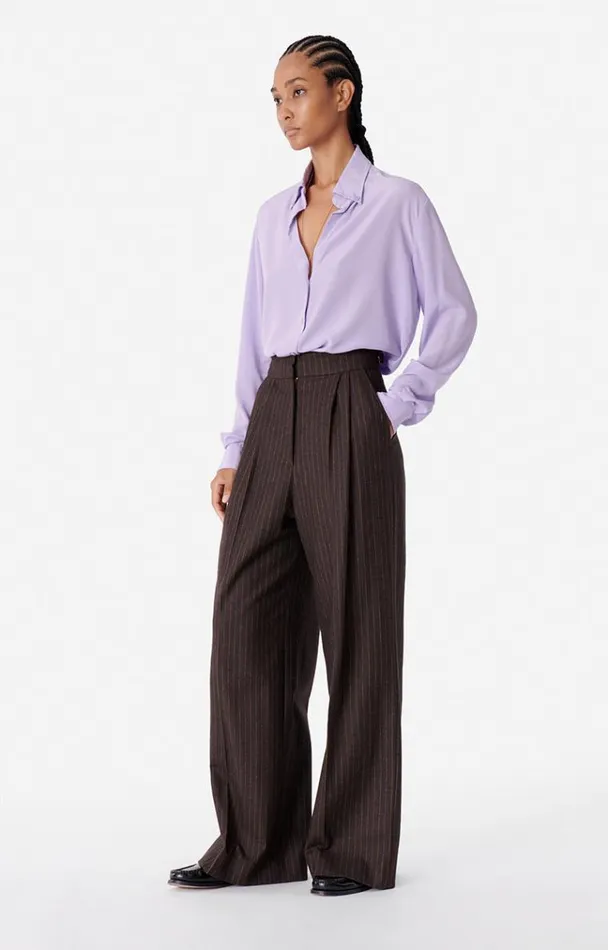 Vanessa Bruno Pants Women Ticiano Trousers Cacao Vanessa Bruno Pants Women Ticiano Trousers Cacao